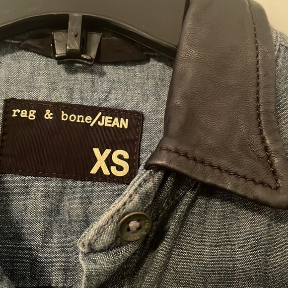 Ray and Bone Jean button down XS - Picture 2 of 5